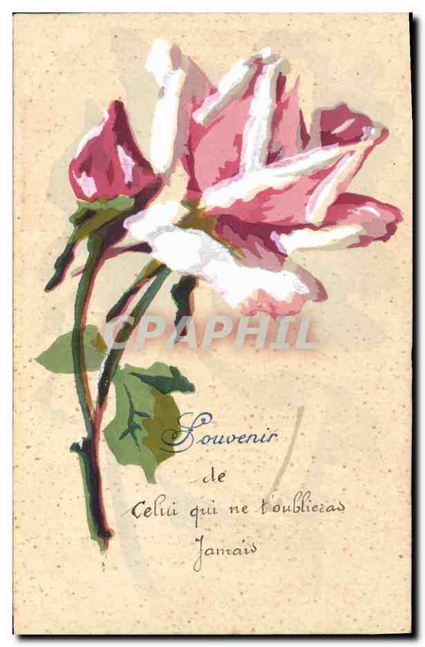 Rose — Souvenir de Celui qui ne t'oublieras jamais — sans éditeur ni numéro visible