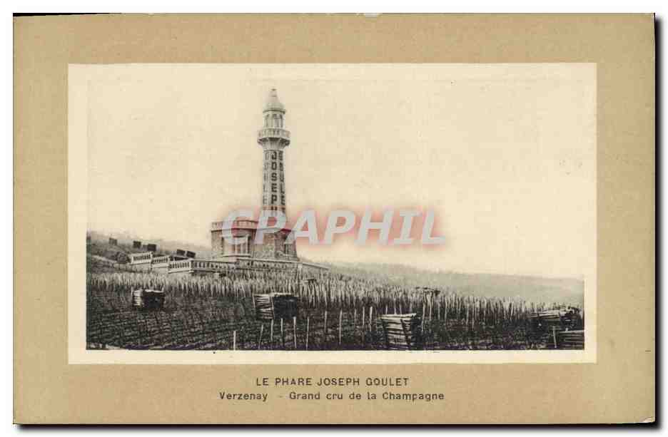 CPA Phare Josseh Goulet Verzenay Grand Cru de la Champagne