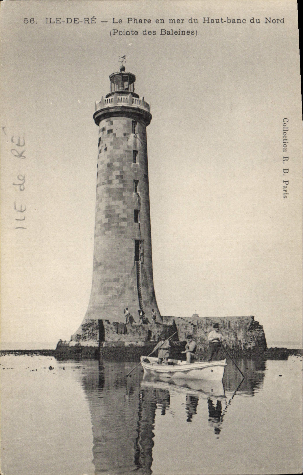 CPA Phare Ile de Re Le phare en mer du Haut banc du Nord Pointe des baleines