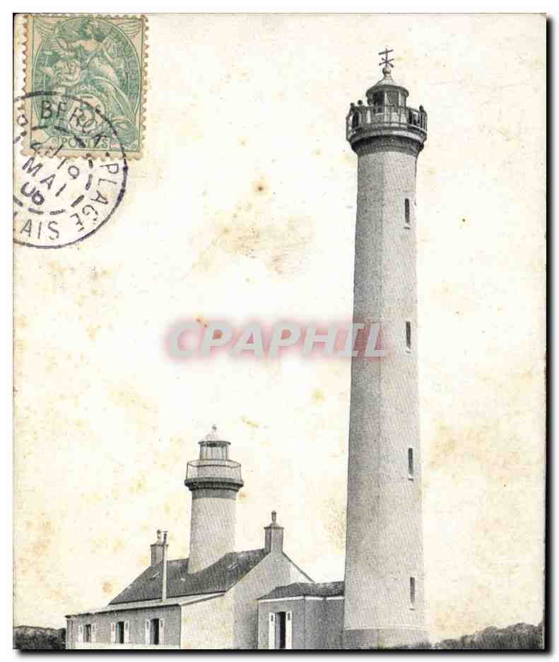 CPA Phare Berck Plage