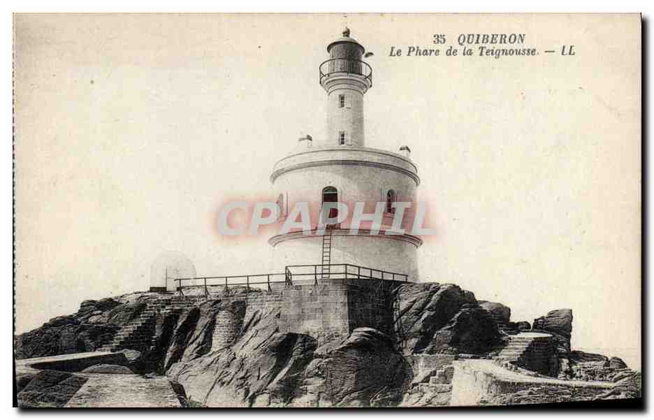CPA Phare de la Teignousse Quiberon