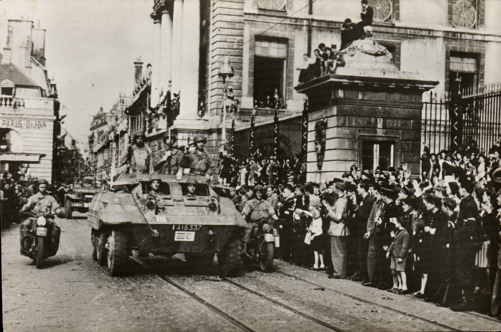 Libération de Dijon — Dijon à Belfort — CPAPHIL