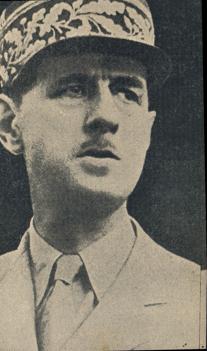 CPM Militaria General de Gaulle President du Comite Francais de la Liberation Nationale