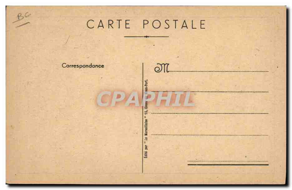 Officier en uniforme — éditeur La Maroillotise, n° 16, Odean (Nouveau-Port) — Achterkant