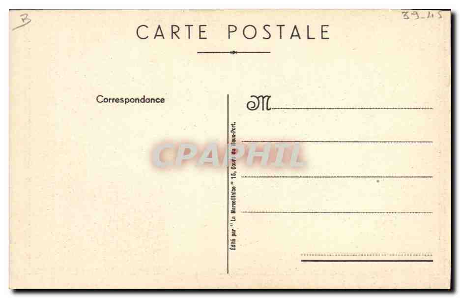 CPM Militaria General de Gaulle — Rückseite