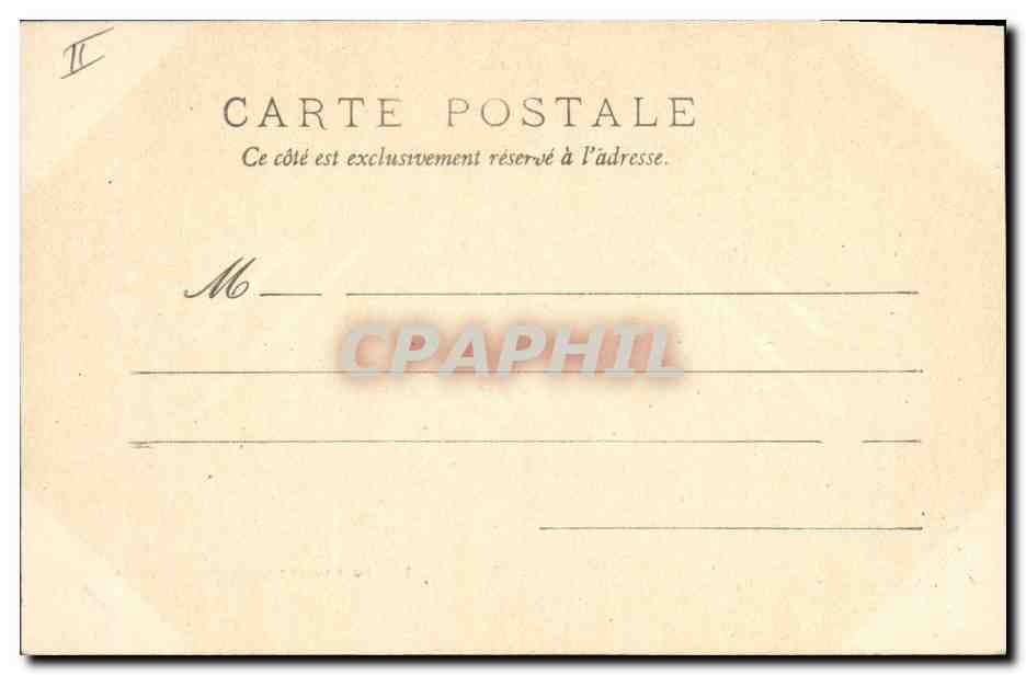 CPA Pont suspendu Saint Symphorien Tours — Rückseite