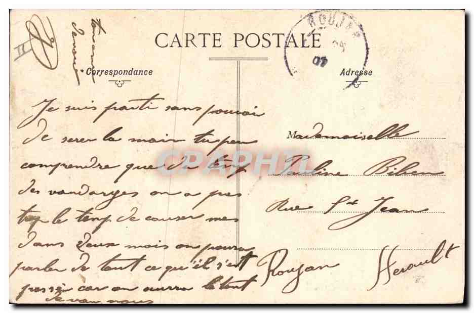 CPA Pont suspendu et quai du Rhone Vienne — Rückseite
