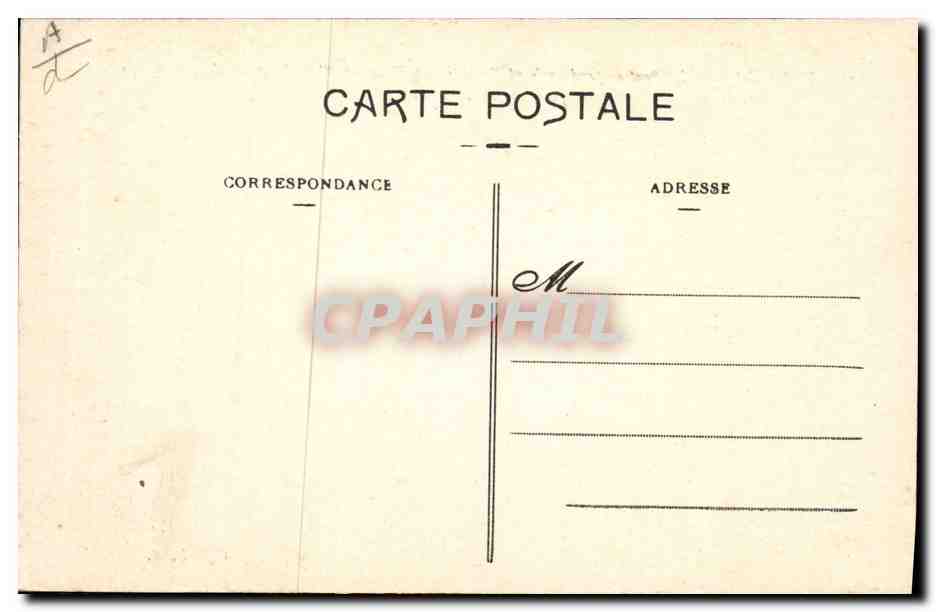 CPA Pont Tarascon Le pont suspendu reliant Beaucaire et Tarascon  — Rückseite