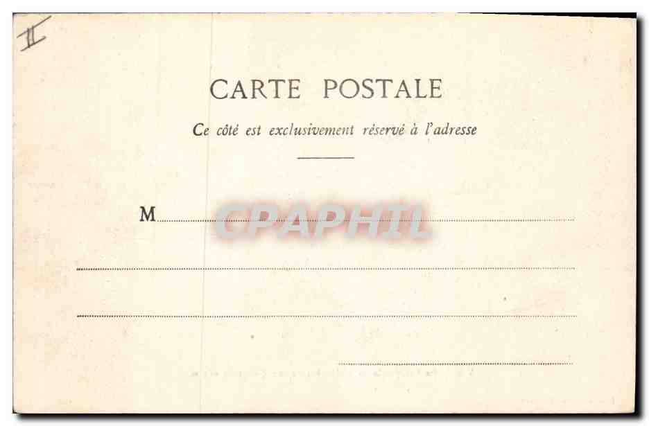 CPA Vue du Pont suspendu du Rhone a Tarascon  — Rückseite
