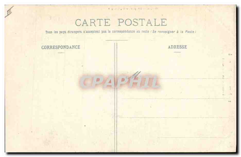 CPA Folklore Limousin Limousine en Barbichet — Verso