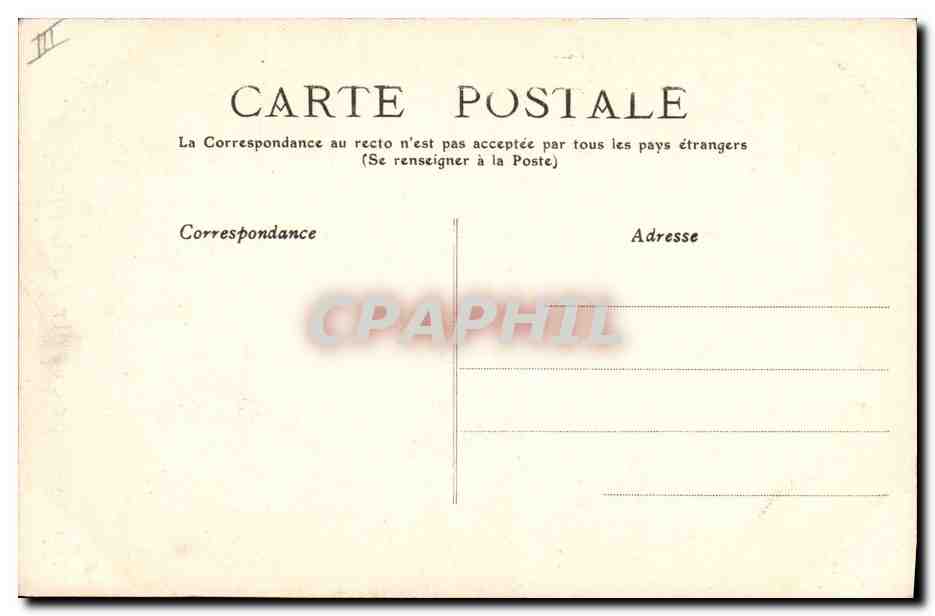 CPA Folklore Limousin Enfant — Verso