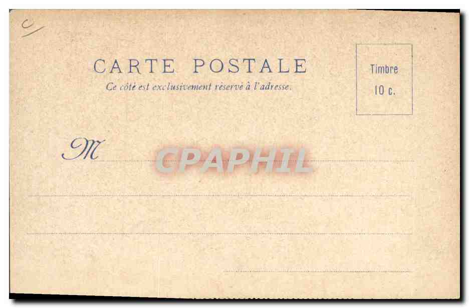 CPA Folklore Cognac Otard Dupuy Limousin — Verso