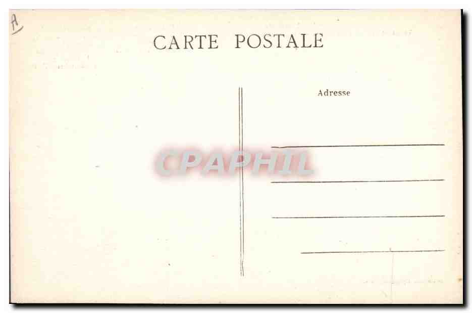CPA Folklore Correze Au plateau de Millevaches Moutons — Verso