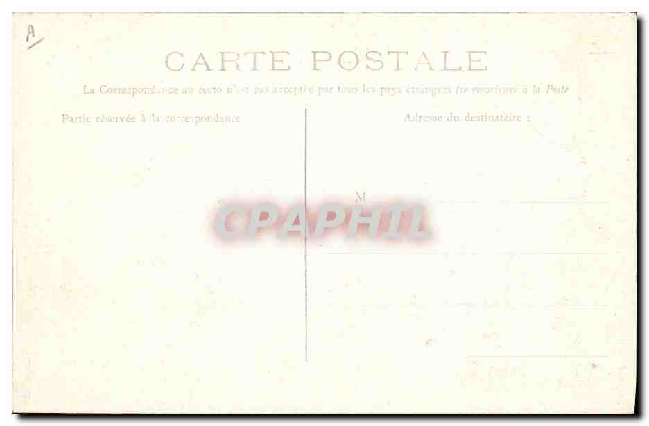 CPA Folklore La gardeuse d'oies Enfant — Verso