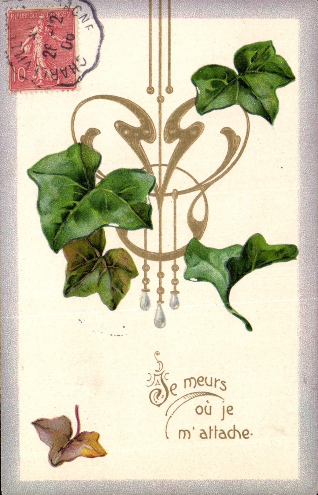 CPA Fantaisie Fleurs 