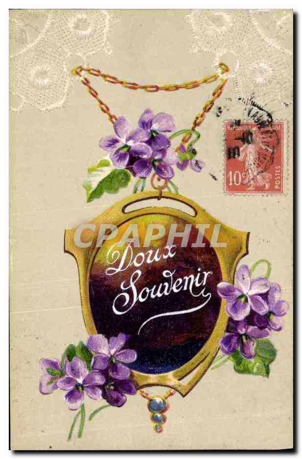 CPA Fantaisie Fleurs 