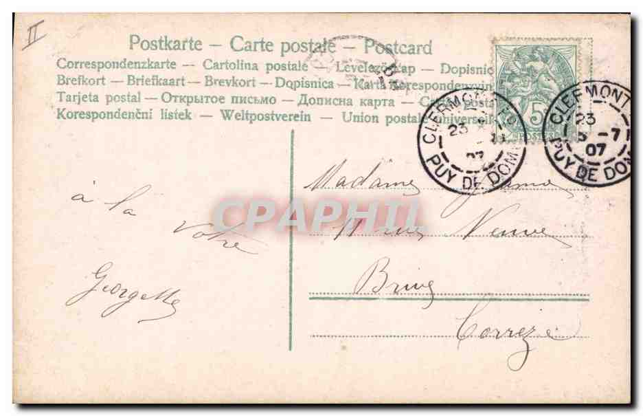 CPA Fantaisie Enfant Champagne  — Rückseite