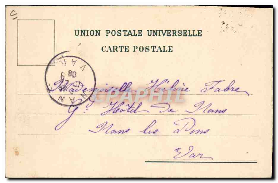 CPA Publicite Serrana Opera de Alfredo Keil Zabel Eva Tetrazzini  — Verso