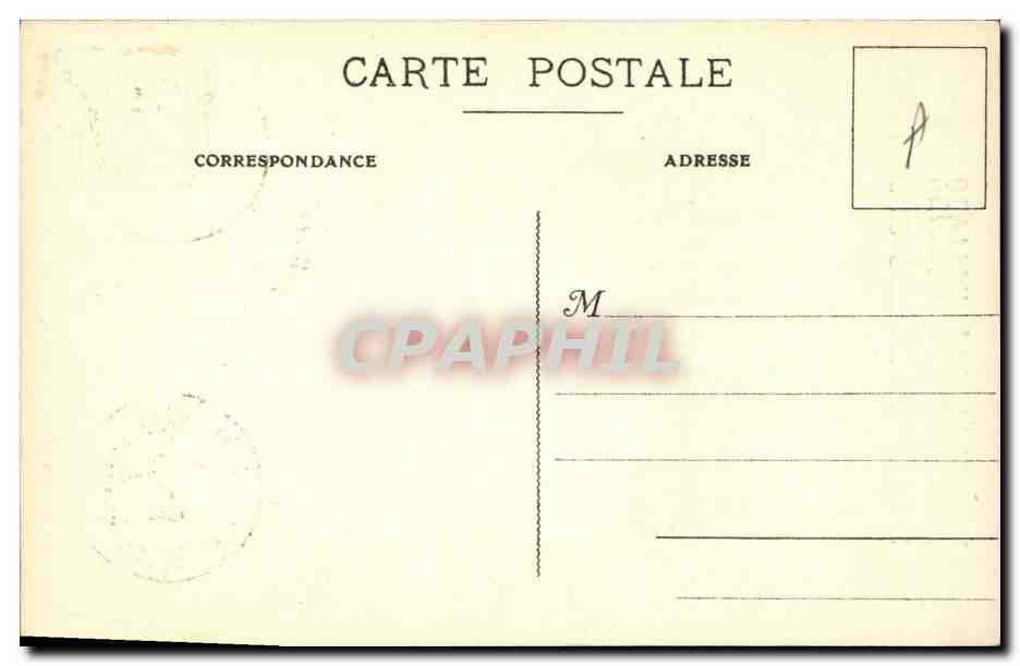 CPA Publicite Foire de Paris Septembre 1941 Section Philatelique  — Verso