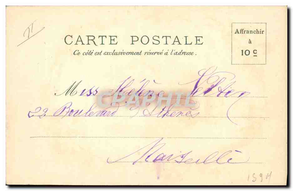 CPA Publicite Chocolat Masson Paris Chocolat Mexicain Danseuse  — Verso