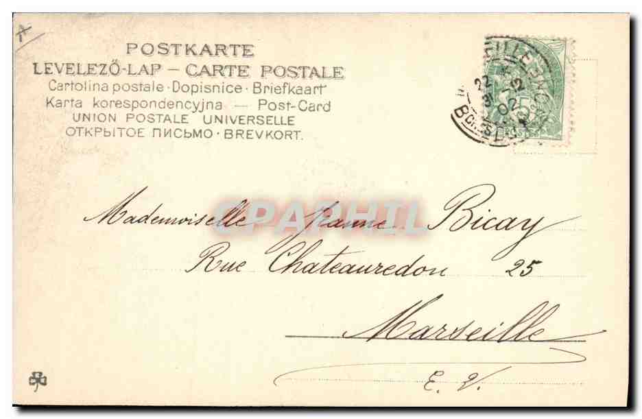 Angélus de l'étoile du bonheur — illustration — éditeur non visible — Rückseite