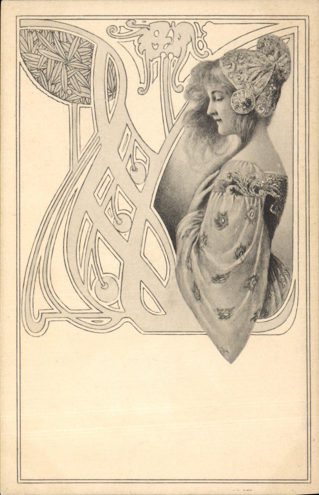 CPA Fantaisie Illustrateur Femme 