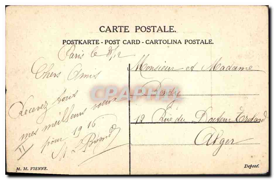 CPA Fantaisie Illustrateur Femme  — Rückseite