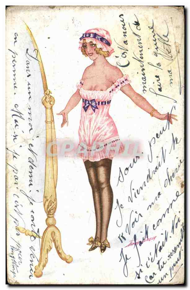 CPA Fantaisie Illustrateur Sager Femme 