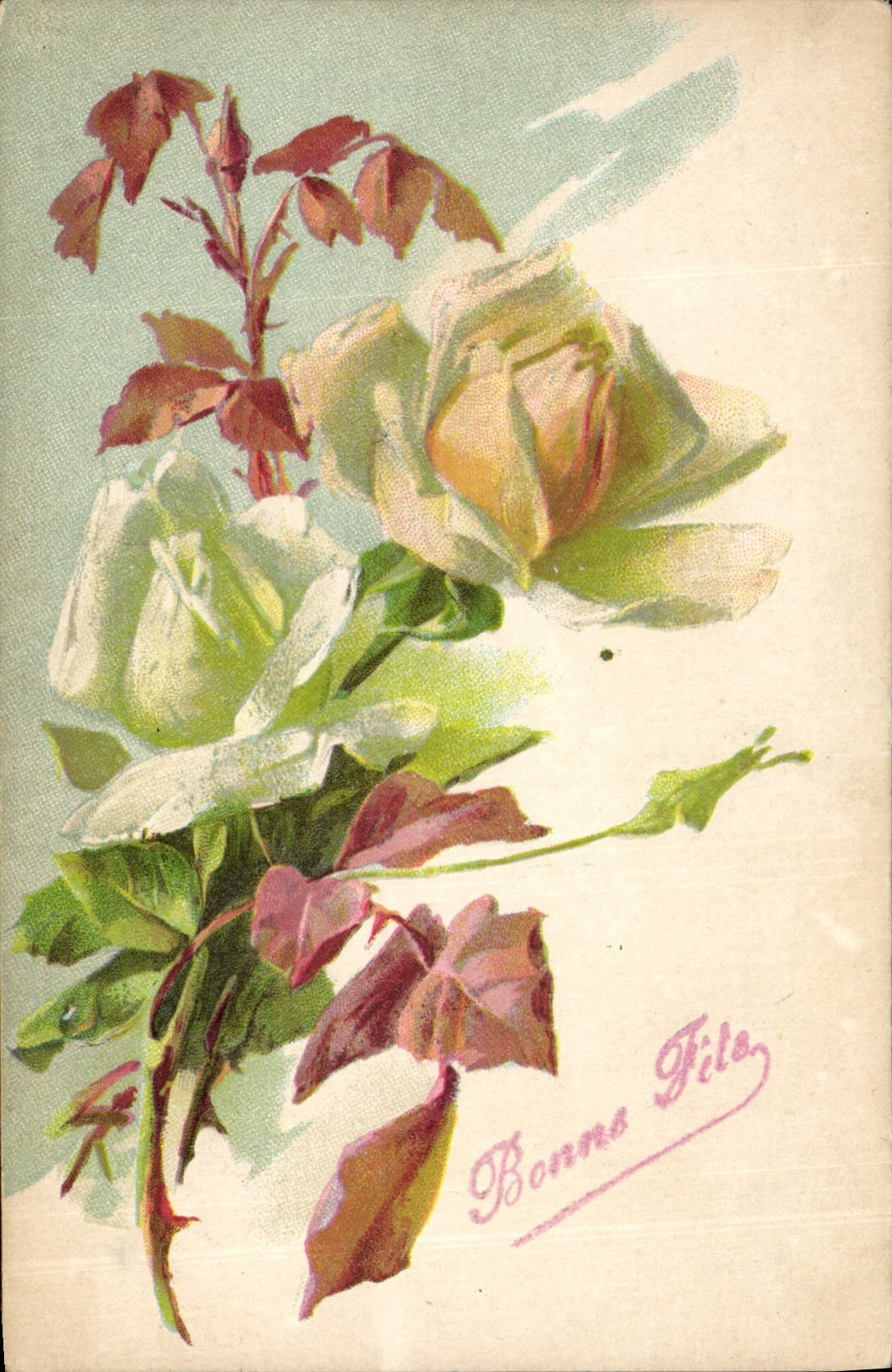 CPA Fantaisie Fleurs 