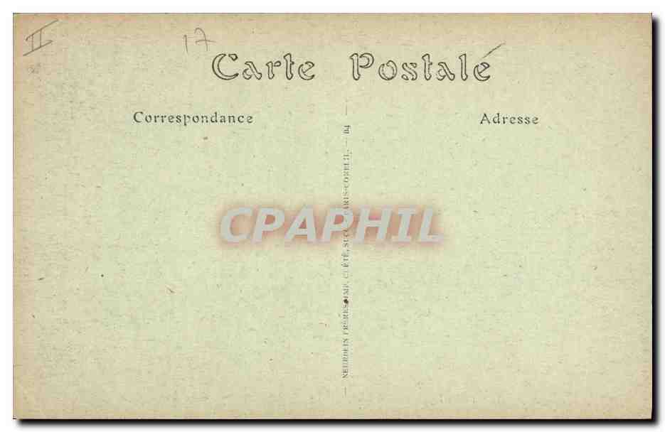 CPA La Pallice Rochelle Le Phare et l'entree du port Bateau — Rückseite