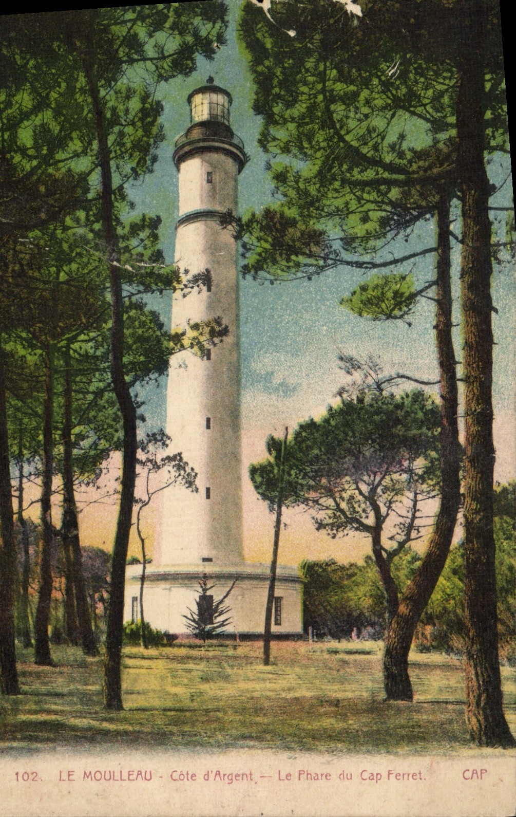 CPA Phare du Cap Ferret Le Moulleau
