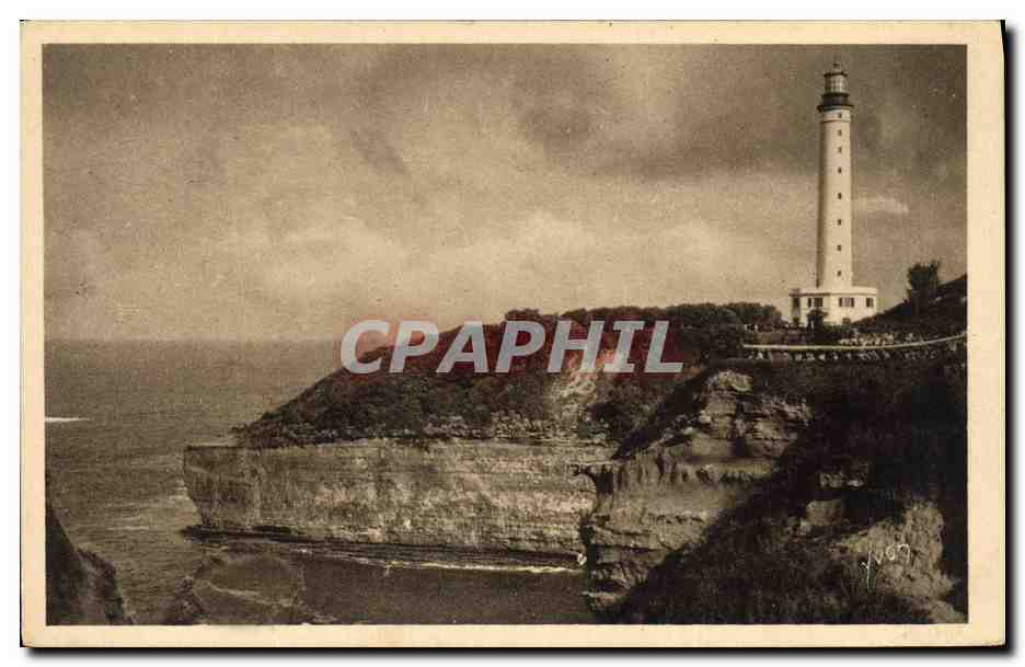 CPA Phare Biarritz Le Cap Saint Martin et le phare