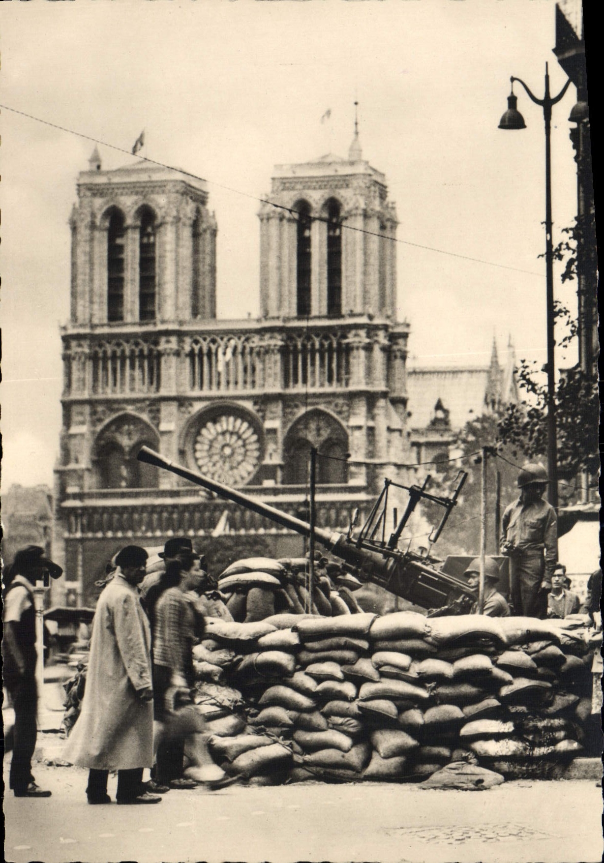 Notre-Dame de Paris — Libération — D.C.A. Paris