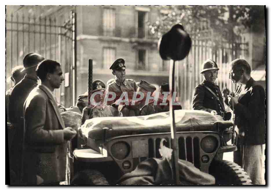 Liberación de París — Orden de rendición del Senado entregado — CPAPHIL - París (44)