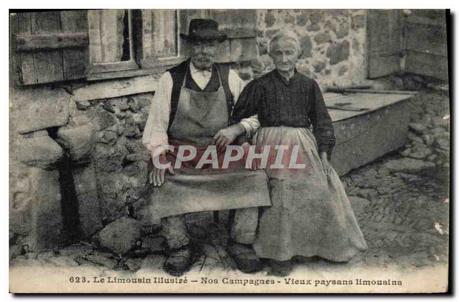 Vieux paysans limousins — Le Limousin Illustré — Nos Campagnes — n°623