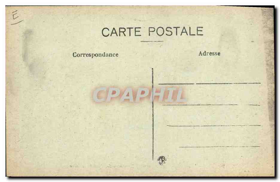 Paysans et Paysannes dévidant de la laine — TYPES du CENTRE — 42 — Achterkant