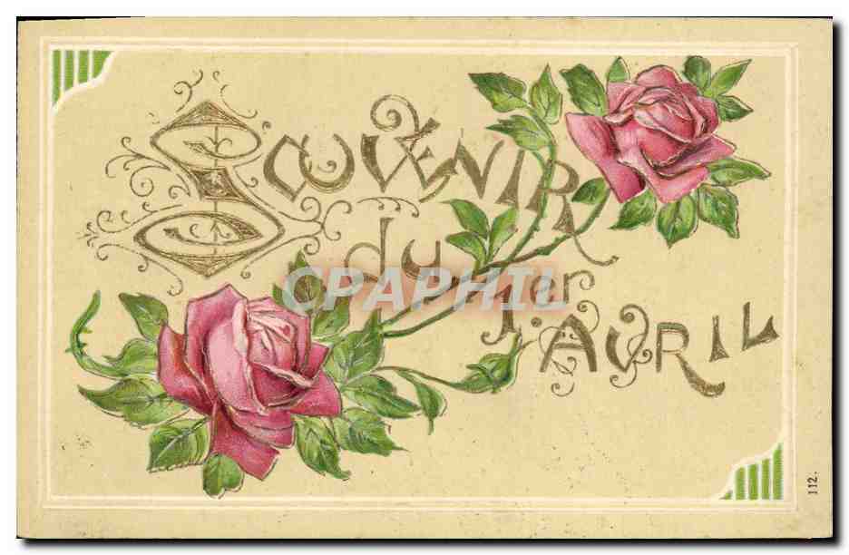 CPA Fantaisie Fleurs 