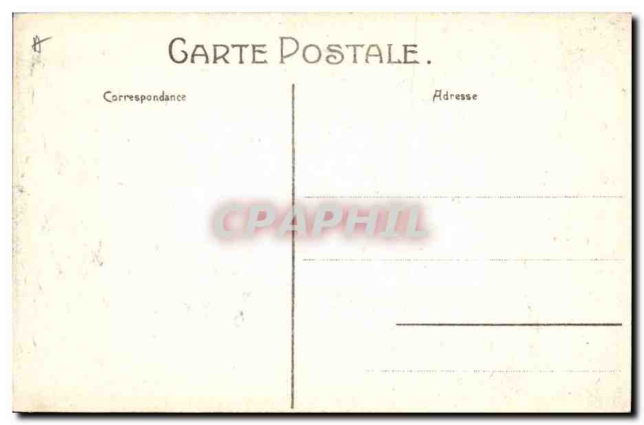 Pressurage en 1710 — Moines — Pavillon Moët et Chandon, Exposition de Bruxelles 1910 — Reverso