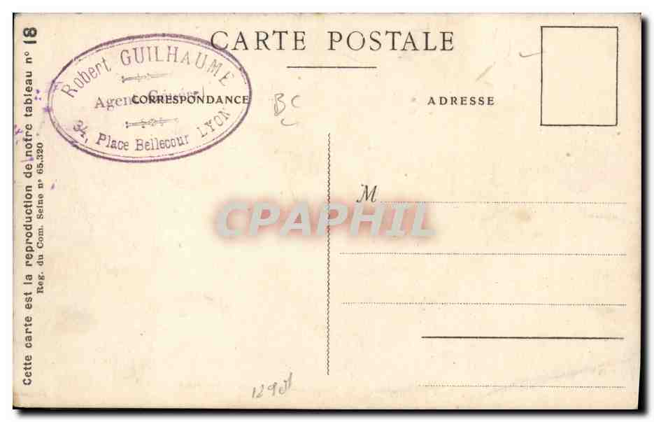 Pains pour diabétiques — Heudebert — Robert Guilhaume, Lyon — Verso