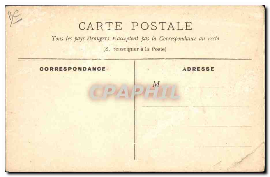 CPA Publicite Don Quichotte Vin Aroud Viande Quina Moulin avent Laboratoires Ferre Blottiere Rue Richelieu Paris  — Rückseite