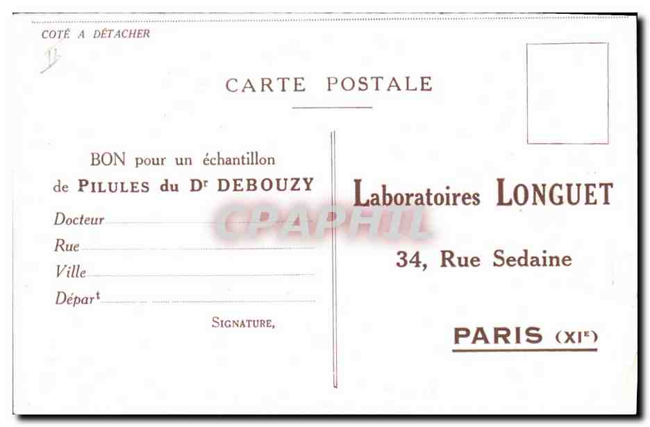 Vésicule biliaire — comparaison avec 300 cc de bile normale et pilules du Dr Debouzy — Laboratoires LONGUET, 34, Rue Sedaine - PARIS (XIe) — Reverso