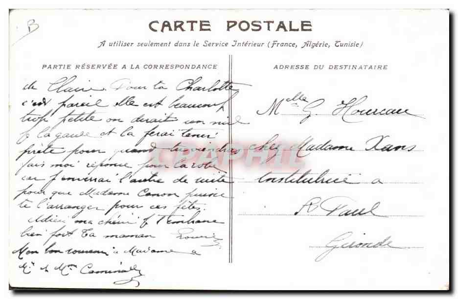 CPA Publicite Saint Galmier Source Badoit  — Rückseite