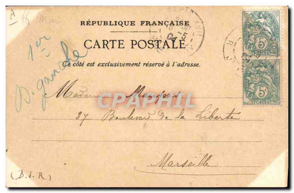 CPA Publicite Vin Desiles Paris  — Rückseite