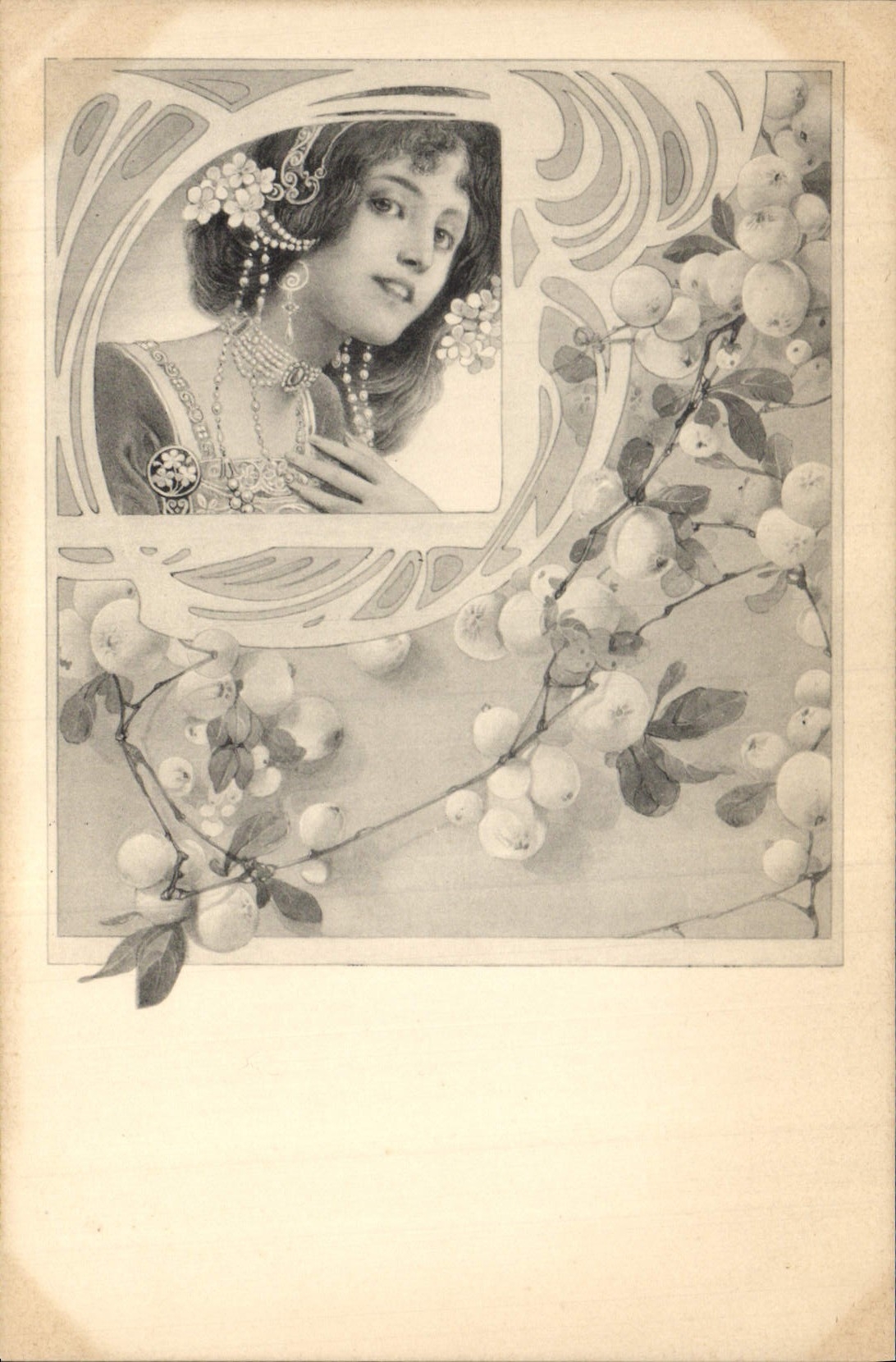 CPA Fantaisie Illustrateur Femme 
