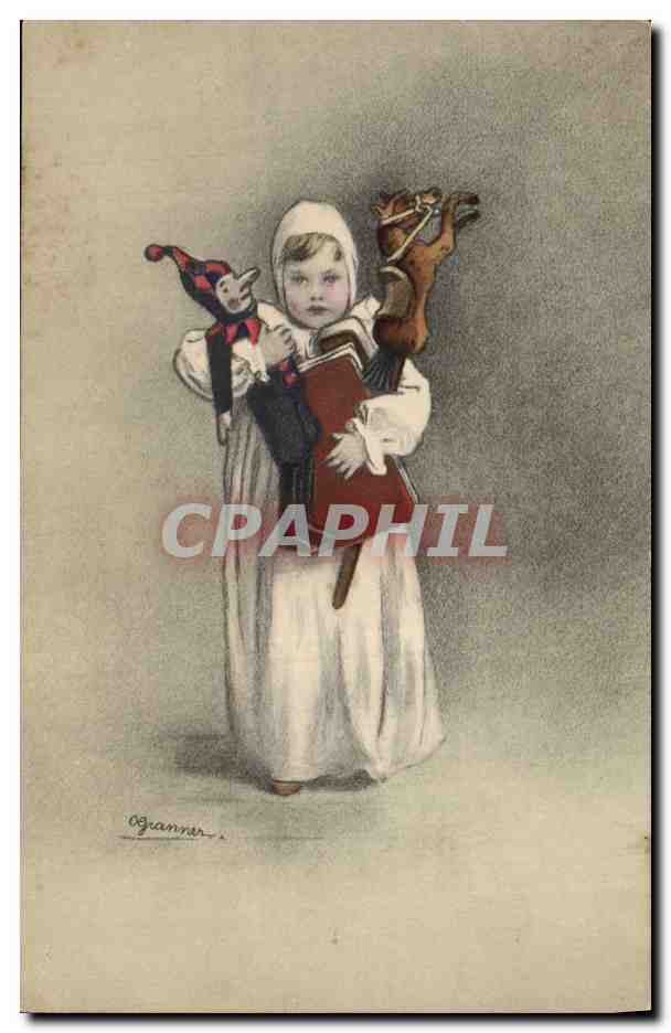 CPA Fantaisie Illustrateur Enfant 