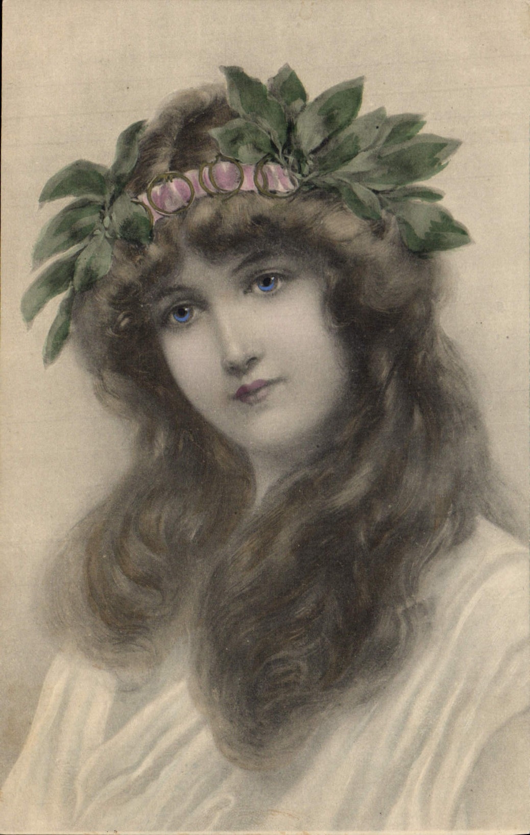 CPA Fantaisie Illustrateur Femme 