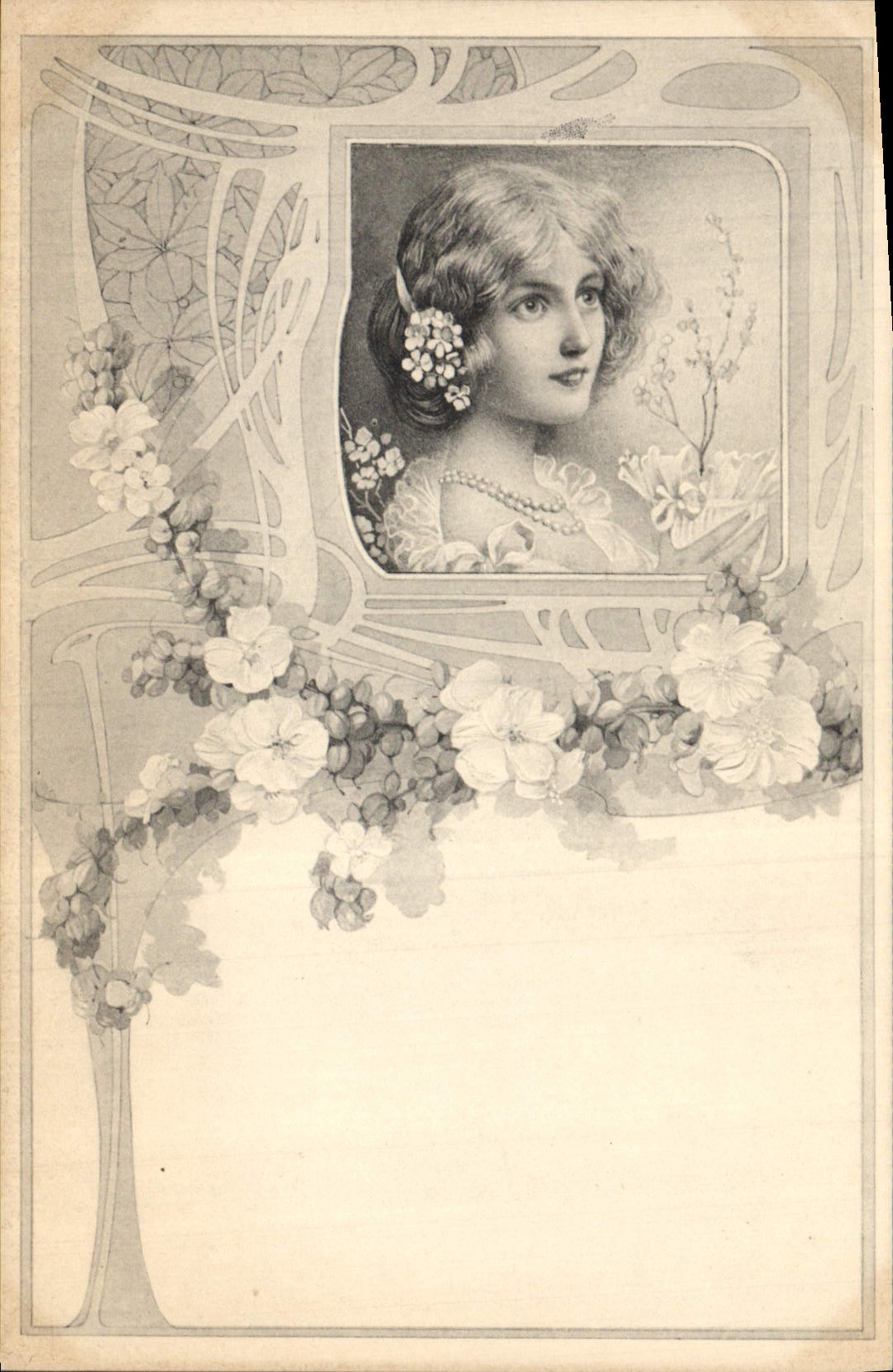 CPA Fantaisie Illustrateur Femme 