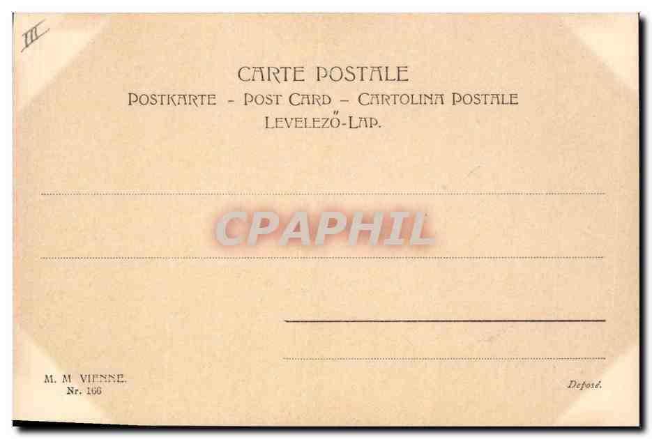 CPA Fantaisie Illustrateur Femmes  — Rückseite