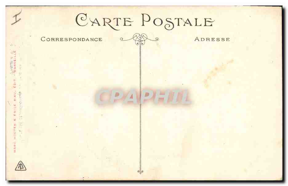 CPA Fantaisie Fleurs  — Rückseite