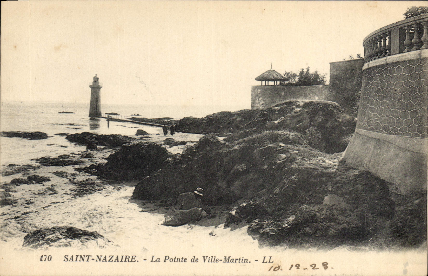CPA Phare Saint Nazaire La Pointe de Ville Martin